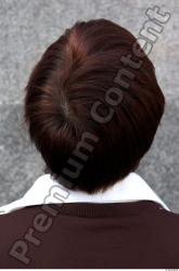 Head Hair Woman Casual Slim Street photo references